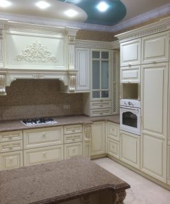 кухня бежевая классик