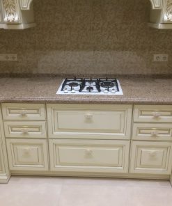 кухня бежевая классик