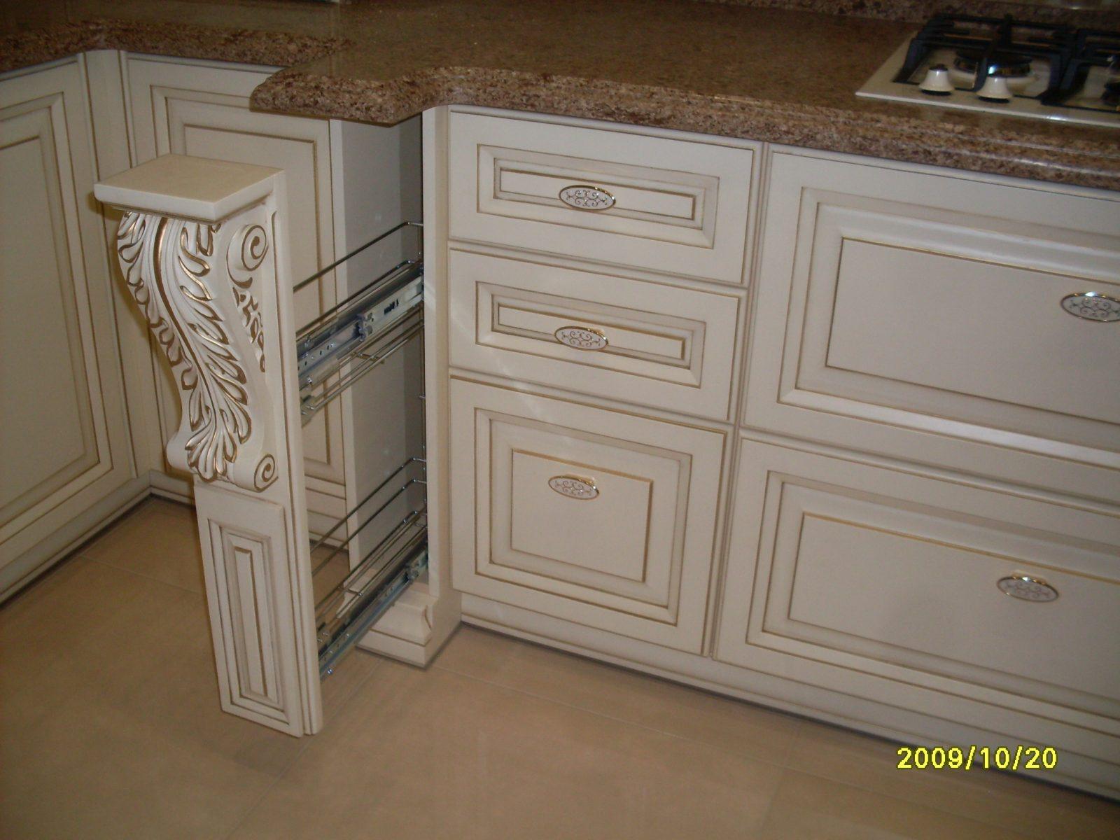 Кухня 43 - от 20000 грн пог.м кухня бежевая классик